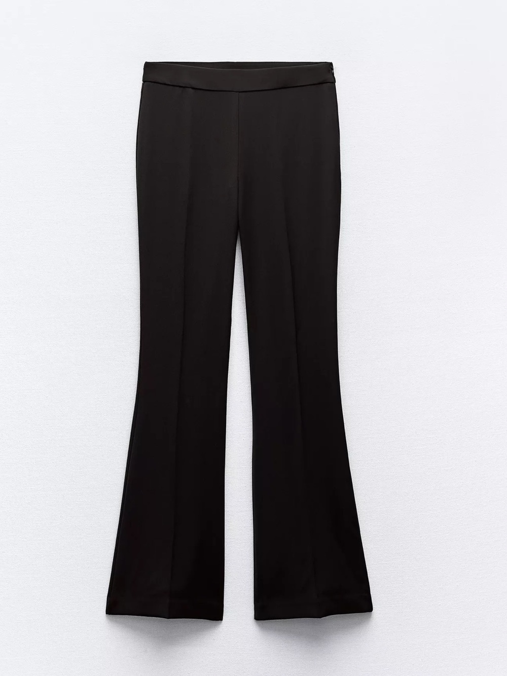 Flared High-Waisted Pants